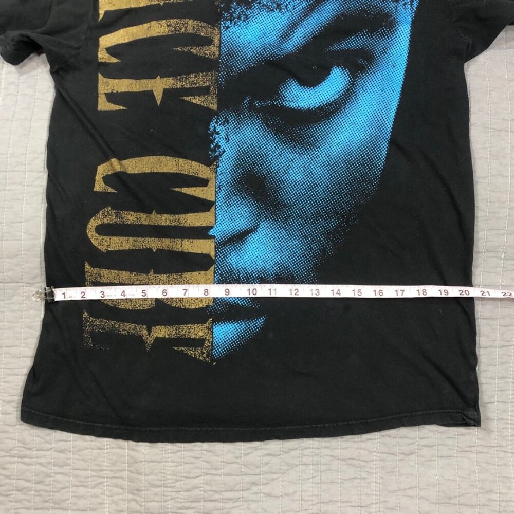 Y2K Ice Cube T Shirt Men Large Black Half Face Rap Music Graphic - Picture 7 of 14